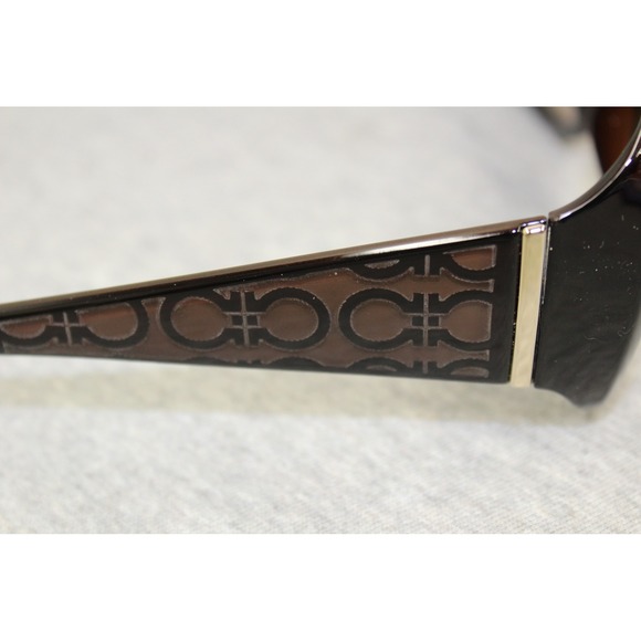Salvatore Ferragamo Sunglasses Womens OS Brown SF722S Gancini Butterfly Italy main image 12